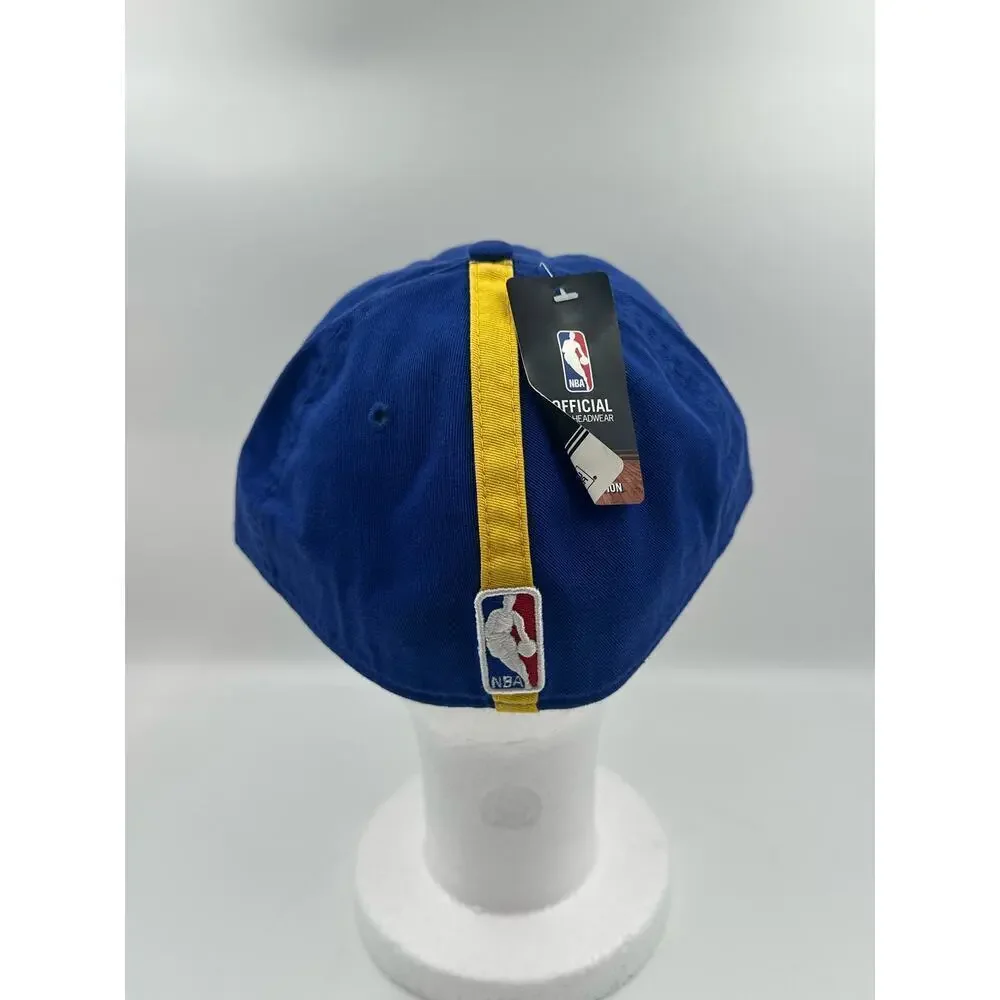Golden State Warriors Hat New Era 29Twenty Fitted On Court Cap XL NBA Blue